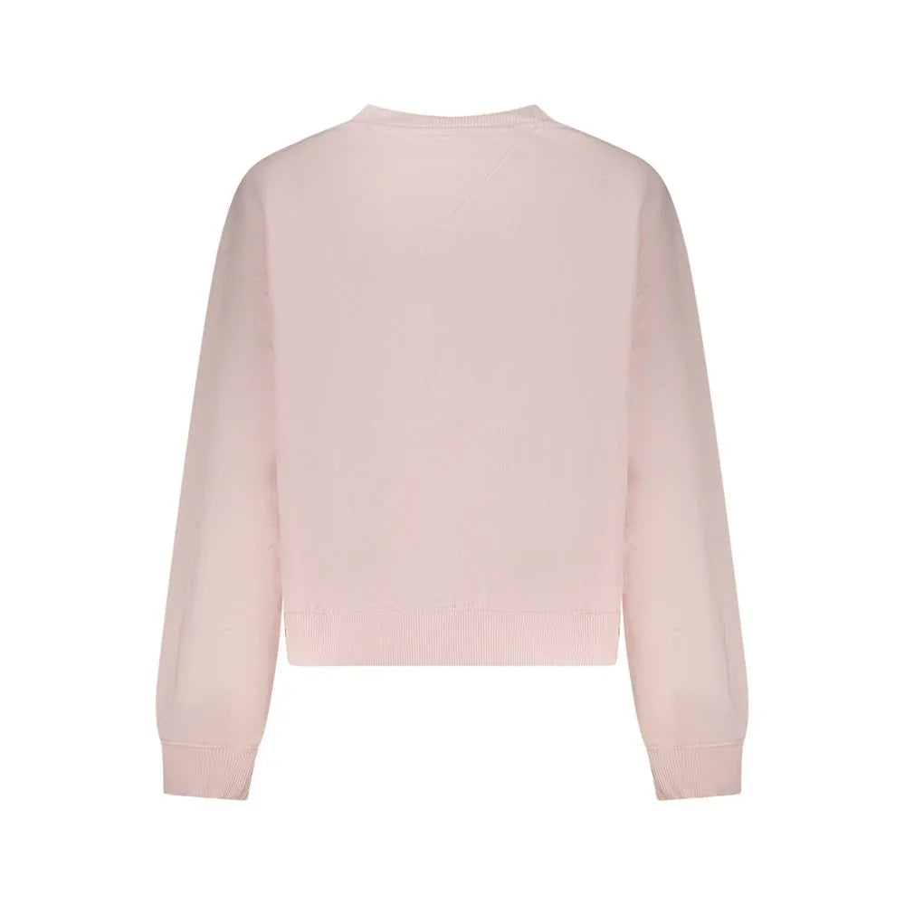 Tommy Hilfiger Pink Cotton Women Sweatshirt - Zeiniez