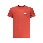 Tommy Hilfiger Red Cotton Men Shirt