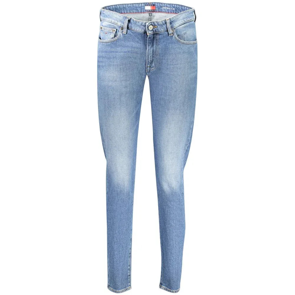 Tommy Hilfiger Blue Cotton Women's Slim Jeans - Zeiniez