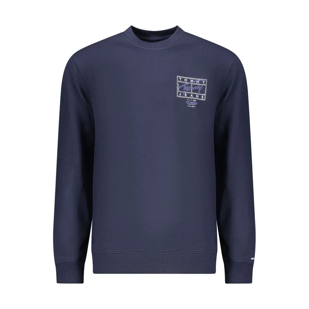 Tommy Hilfiger Blue Cotton Men Sweatshirt - Zeiniez