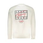 Tommy Hilfiger White Cotton Men's Sweatshirt - Zeiniez