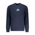 Tommy Hilfiger Blue Cotton Men Sweatshirt