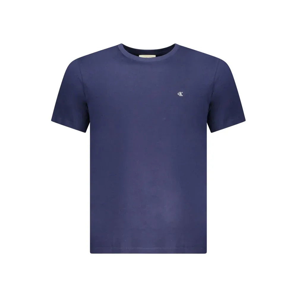 Calvin Klein Blue Cotton Men's T-Shirt