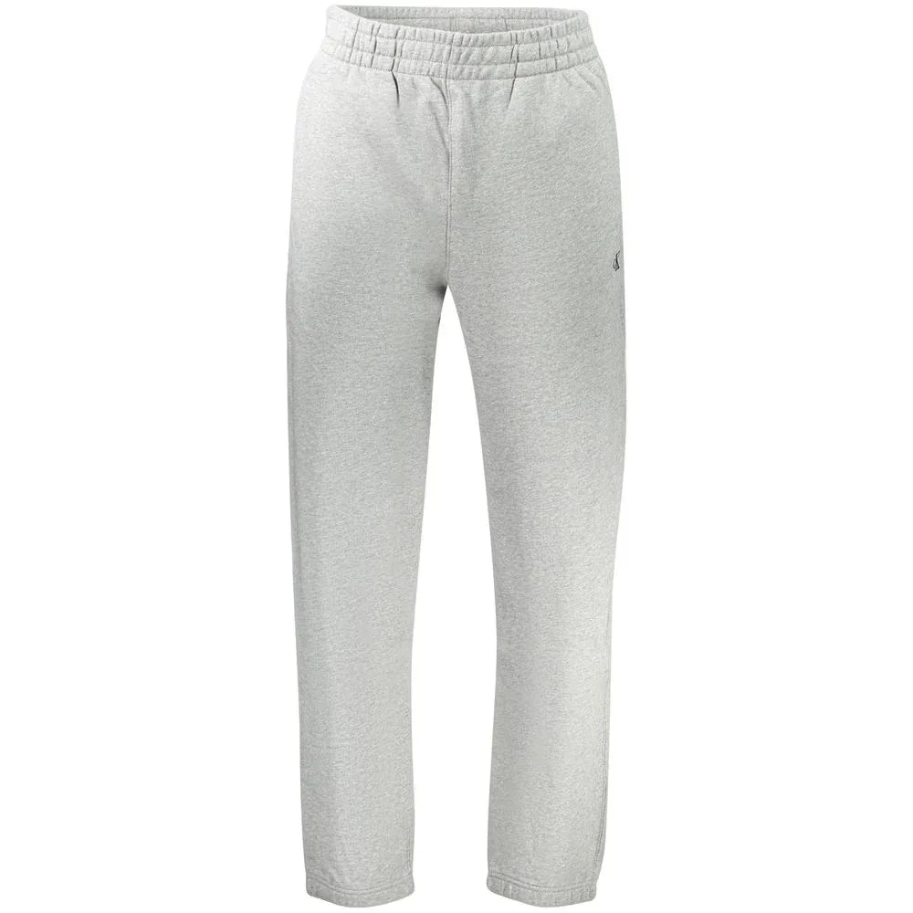 Calvin Klein Grigio Cotton Men Sport Trouser - Zeiniez