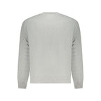 Calvin Klein Gray Cotton Men's Sweatshirt