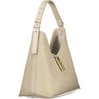 Furla Beige Leather Women Handbag