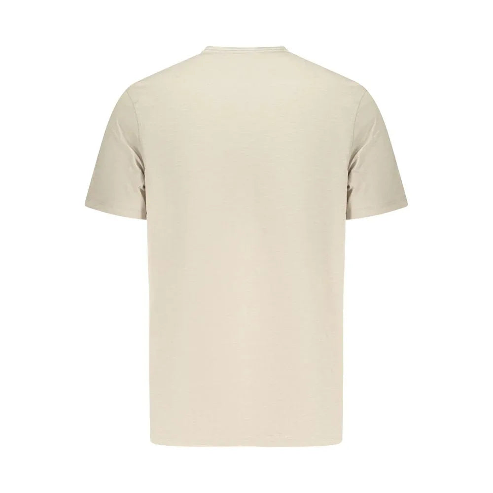 Hugo Boss Beige Cotton Men T-Shirt - Zeiniez