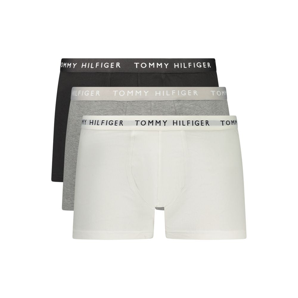 Tommy Hilfiger Grey Cotton Men's Boxer Short