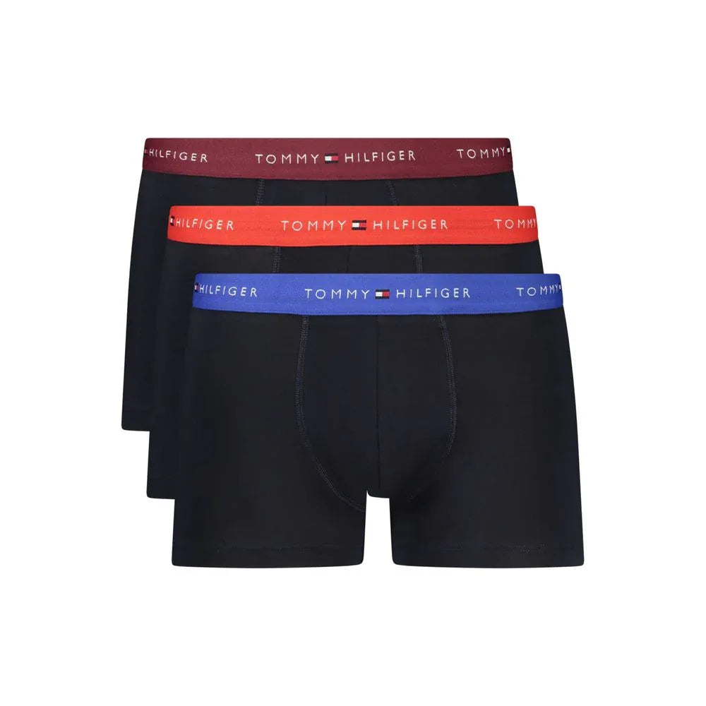 Tommy Hilfiger Black Cotton Men's Boxer Short - Zeiniez
