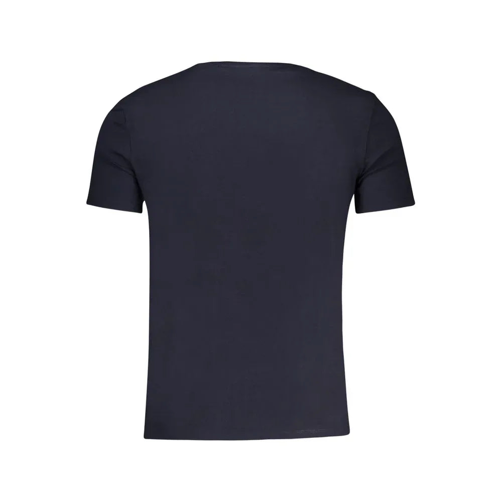 Guess Jeans Blue Organic Cotton Men's T-Shirt - Zeiniez