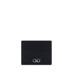 Ferragamo Black Calf Leather Bos Taurus Wallet - Zeiniez