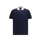Gucci Blue Cotton Polo Shirt - Zeiniez