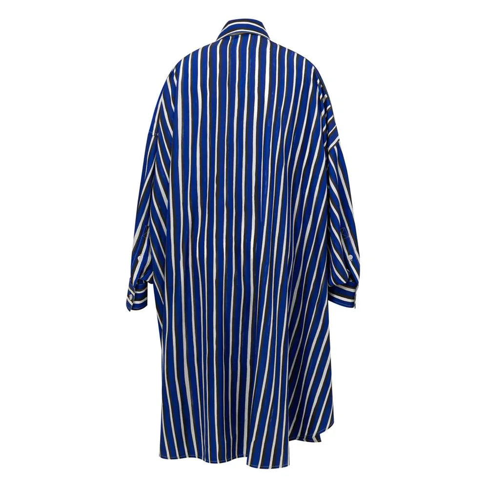 Bottega Veneta Blue Textile Long Dress - Zeiniez