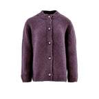 Gran Sasso Bordeaux Wool Cardigan - Zeiniez