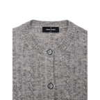 Gran Sasso Gray Wool Cardigan - Zeiniez
