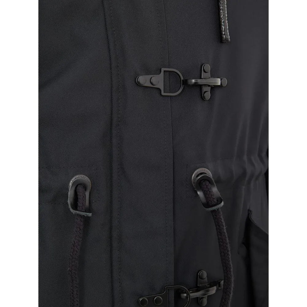 Moose Knuckles Blue Nylon Parka - Zeiniez