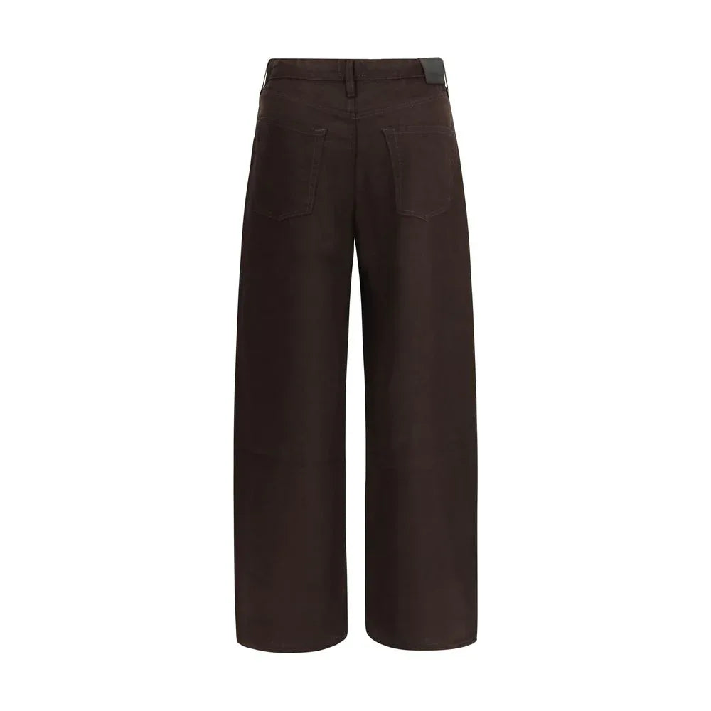 Citizens of Humanity Brown Linen Casual Pants - Zeiniez