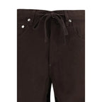 Citizens of Humanity Brown Linen Casual Pants - Zeiniez