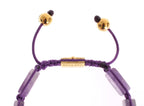 Nialaya CZ Amethyst 18K Gold 925 Bracelet - Zeiniez