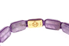 Nialaya CZ Amethyst 18K Gold 925 Bracelet - Zeiniez