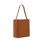 Marni Brown Calf Leather Bos Taurus Shoulder Bag
