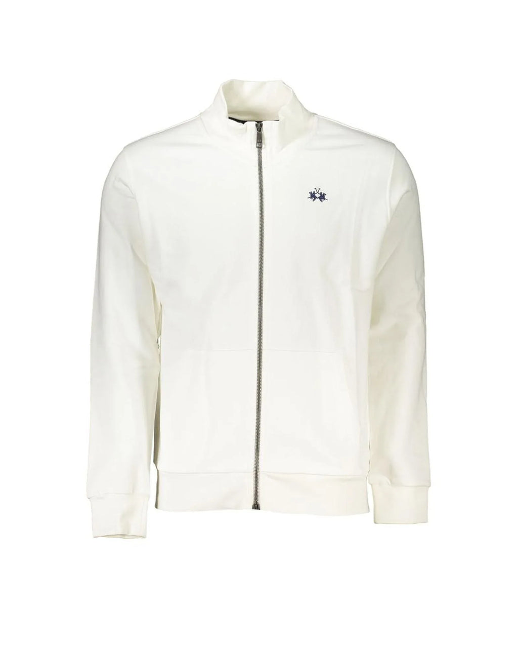La Martina White Cotton Sweatshirt - Zeiniez