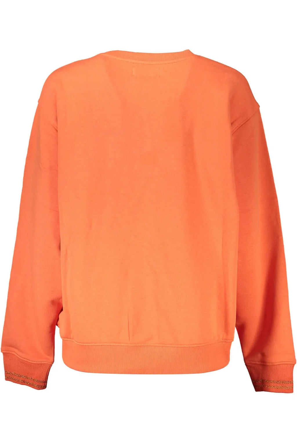 Desigual Orange Cotton Sweatshirt - Zeiniez