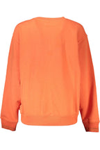 Desigual Orange Cotton Sweatshirt - Zeiniez