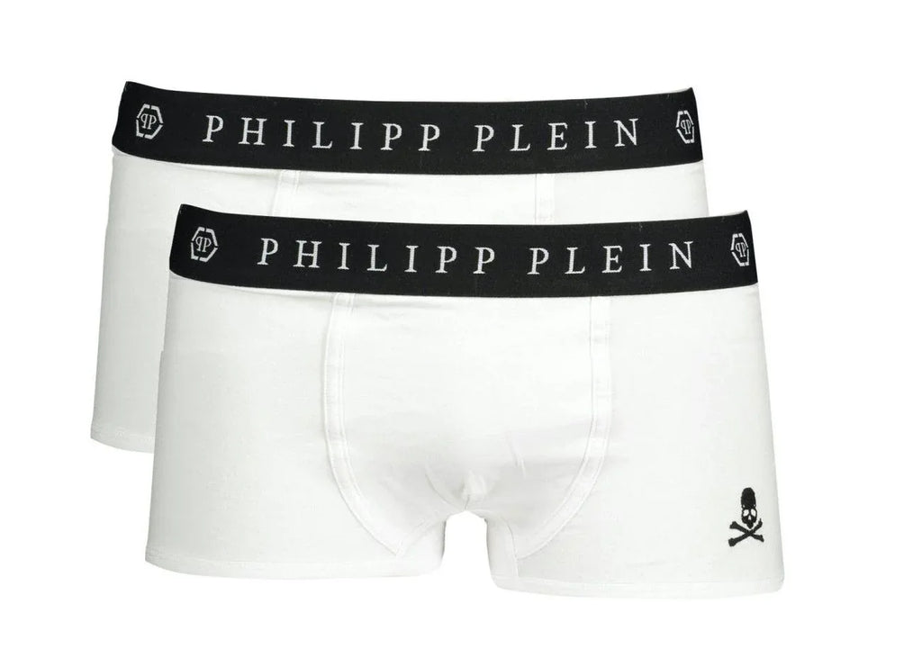 Philipp Plein White Cotton Boxers - Zeiniez