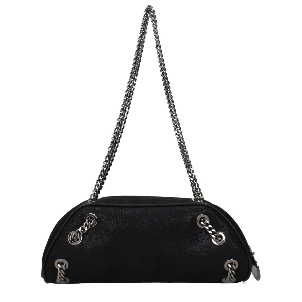 Stella McCartney Black Leather Shoulder Bag - Zeiniez