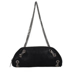 Stella McCartney Black Leather Shoulder Bag - Zeiniez