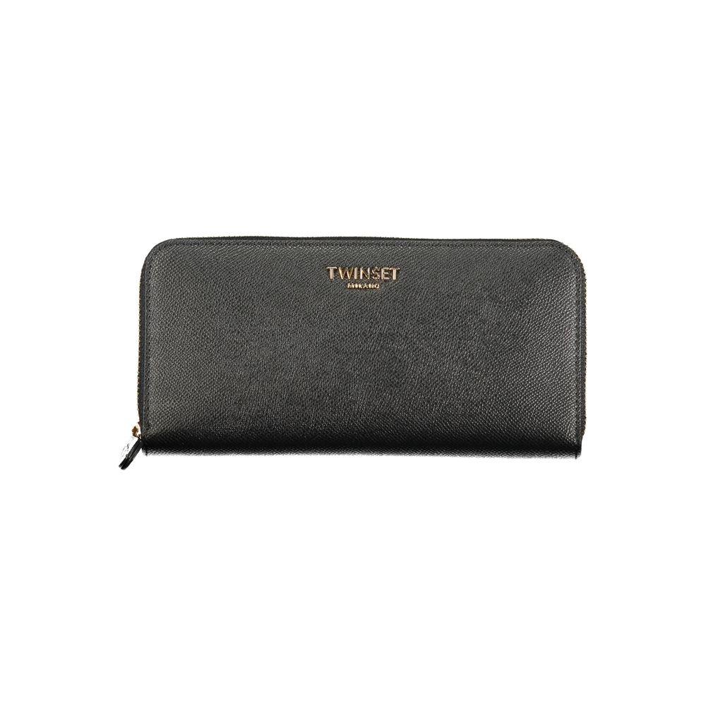 Twinset Nero Poliuretano Women Wallet - Zeiniez