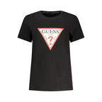 Guess Jeans Nero Cotton Women T-Shirt - Zeiniez