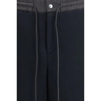 Sacai Black Cotton Athletic Pants - Zeiniez