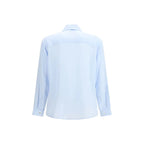 Baziszt Blue Cotton Dress Shirt - Zeiniez