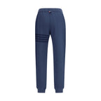 Thom Browne Blue Cotton Casual Pants