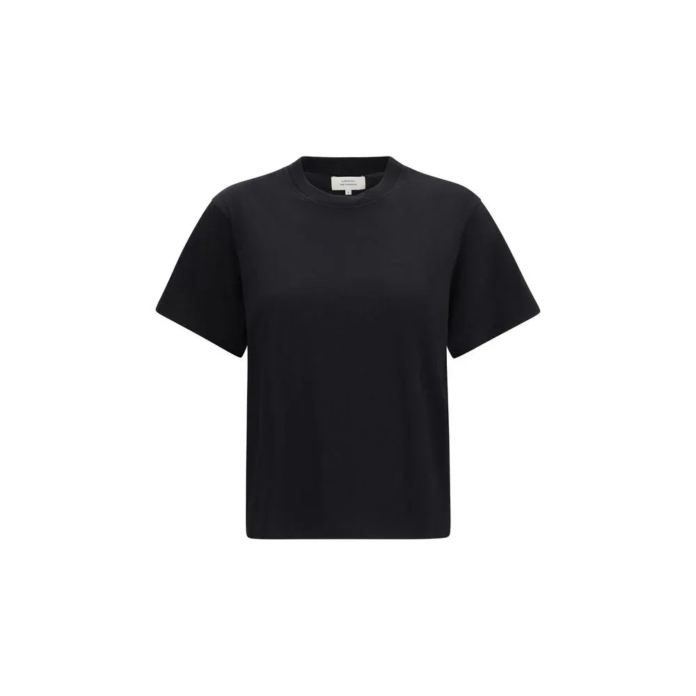 Loulou De Saison Black Cotton T-Shirt - Zeiniez