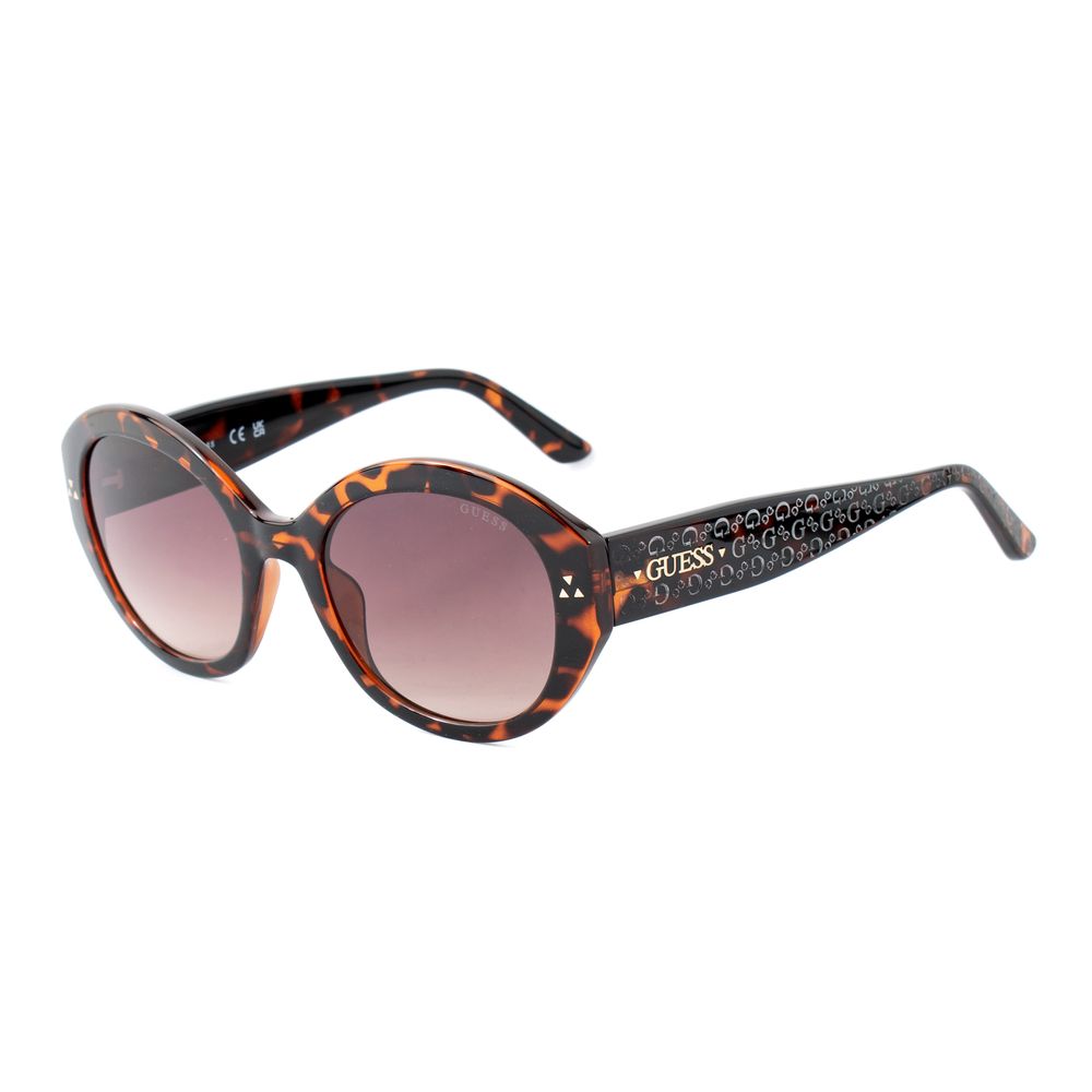 Guess Brown Resin Sunglasses