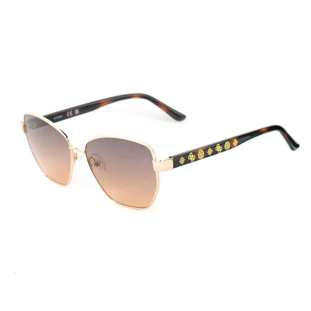 Guess Gold Metal Sunglasses - Zeiniez