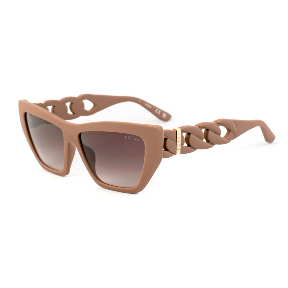 Guess Beige Resin Sunglasses