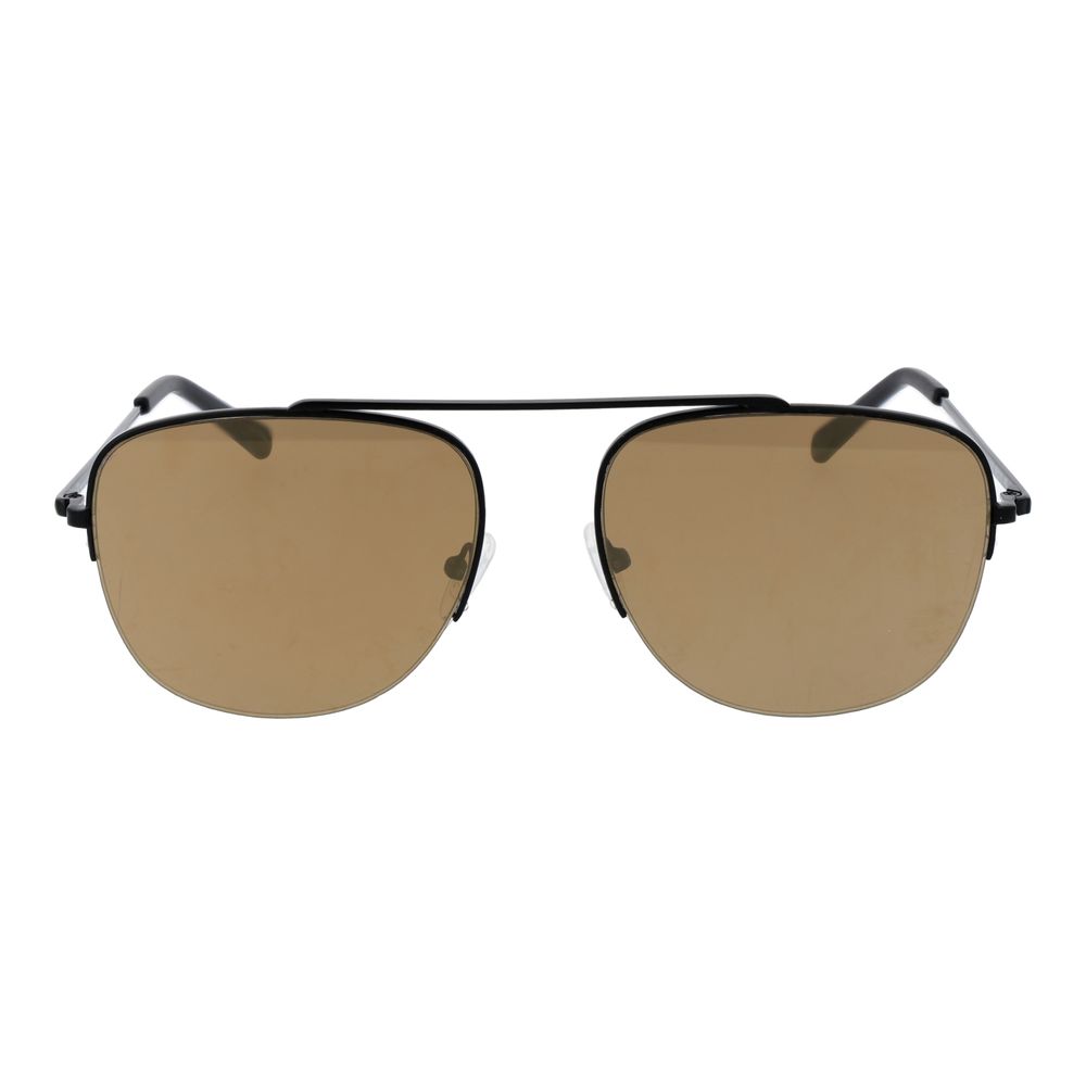 Champion Brown Metal Sunglasses
