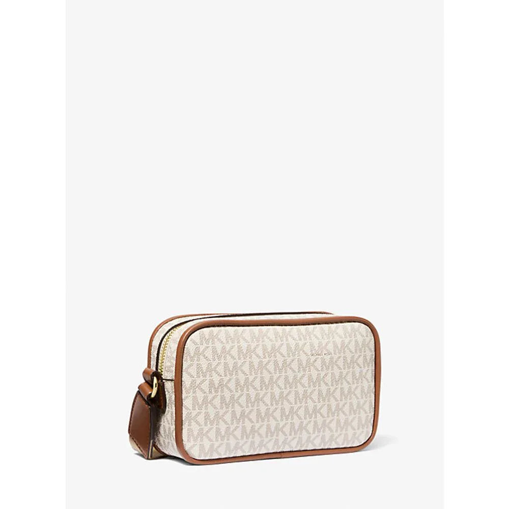 Michael Kors Beige Leather Crossbody Bag - Zeiniez