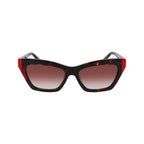 DKNY Brown Acetate Sunglasses