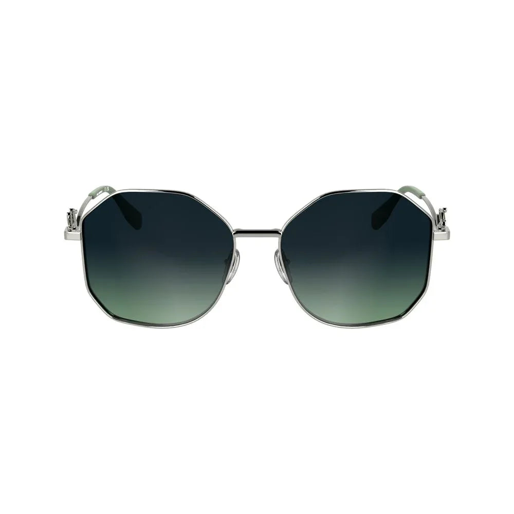 Karl Lagerfeld Gray Metal Sunglasses - Zeiniez
