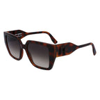 Karl Lagerfeld Brown Injected Sunglasses
