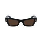 Ferragamo Black Acetate Sunglasses