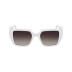Karl Lagerfeld White Injected Sunglasses