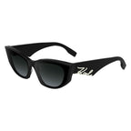 Karl Lagerfeld Black Acetate Sunglasses