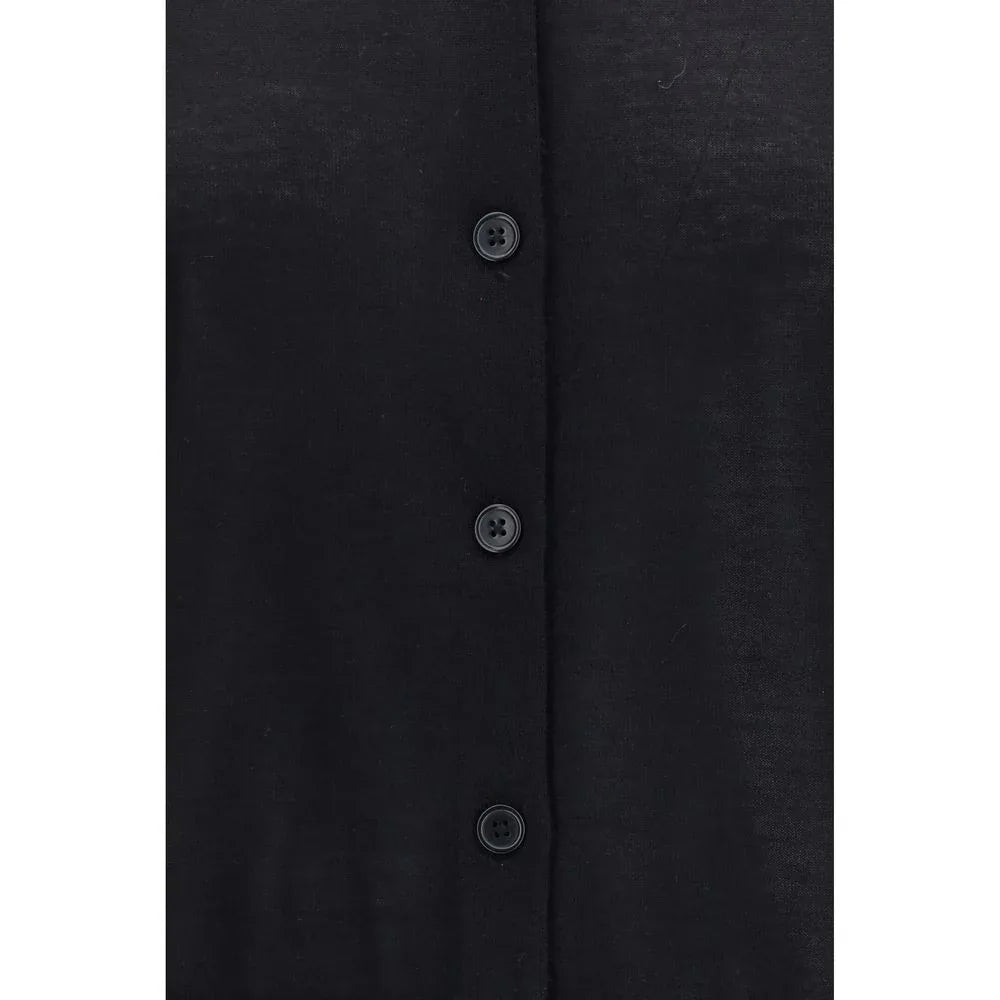 Loulou De Saison Black Cashmere Cardigan - Zeiniez