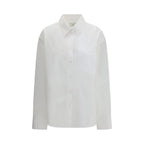 Loulou De Saison White Cotton Dress Shirt - Zeiniez